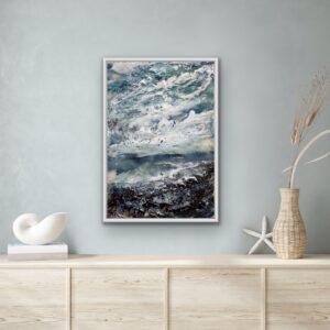 Stormy sea