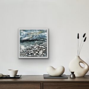Overcast Seaside Serenity