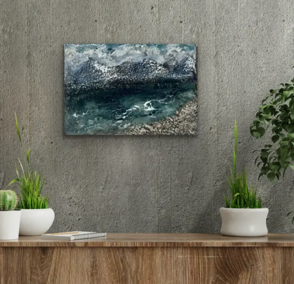 Frozen Motion: Abstract Ocean Art - Image 5