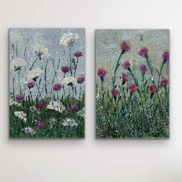 Ethereal Wildflowers - Set of Two - Image 2