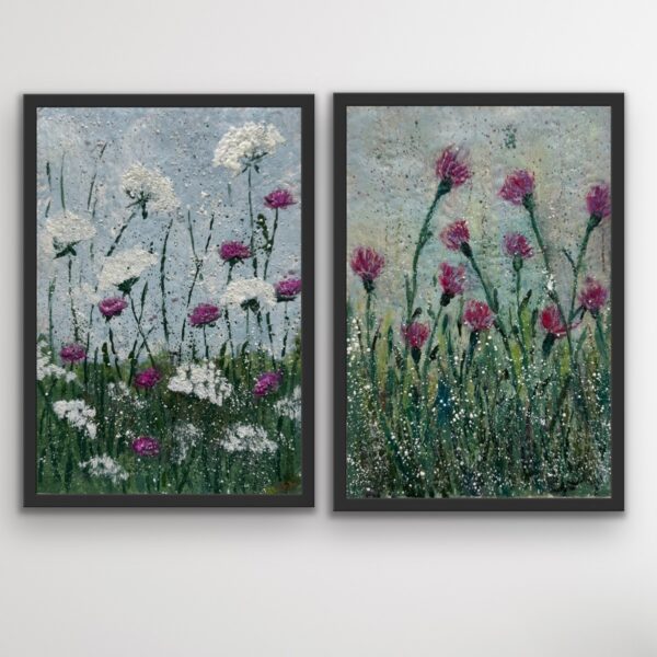 Ethereal Wildflowers - Set of Two - Image 4