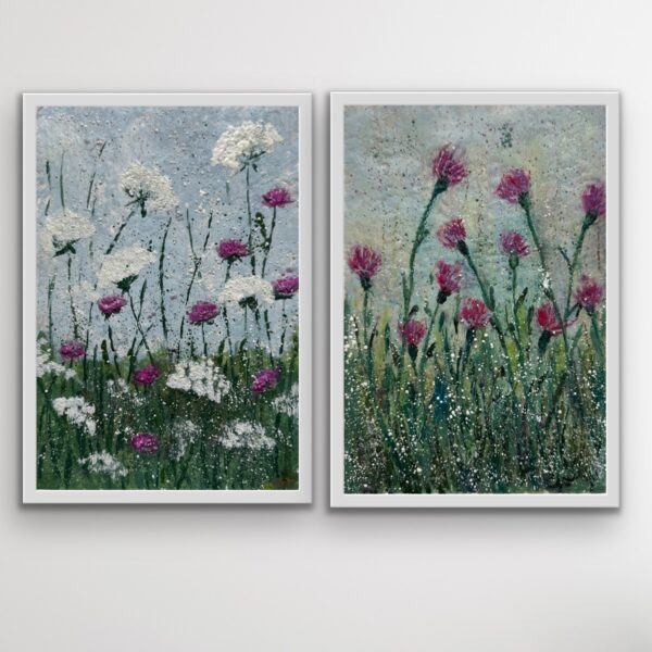 Ethereal Wildflowers - Set of Two - Image 3