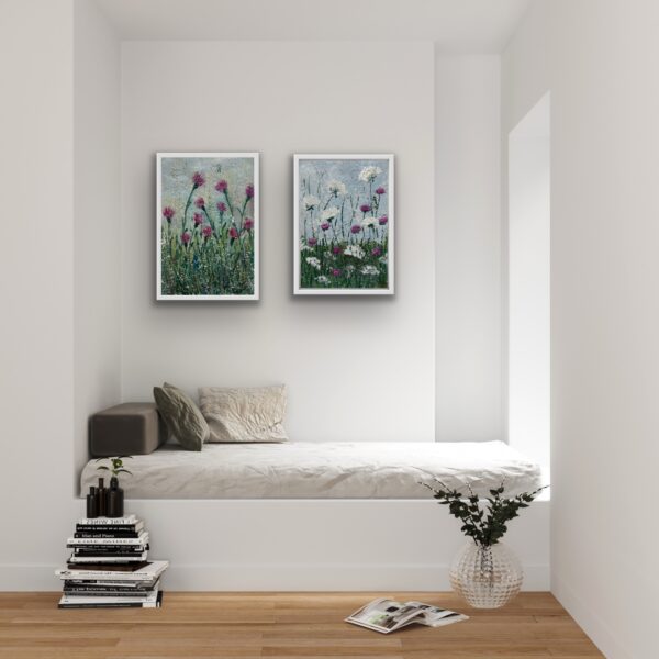 Ethereal Wildflowers - Set of Two - Image 5