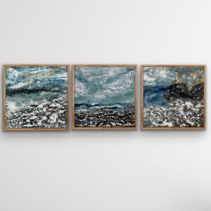 Waves of Silence - Set of Three
