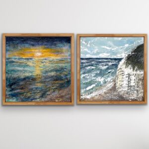 Coastal Symphony  - Set of two