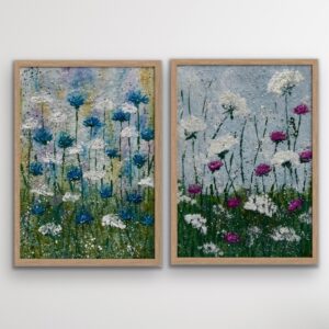 Morning Wildflowers - Set of Two