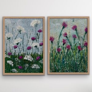 Ethereal Wildflowers - Set of Two