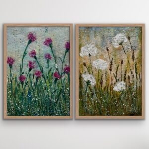 Serene Blooms - Set of Two