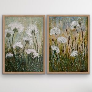 Sunlit Fields - Set of Two