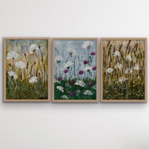 Golden Meadow Memories - Set of Three