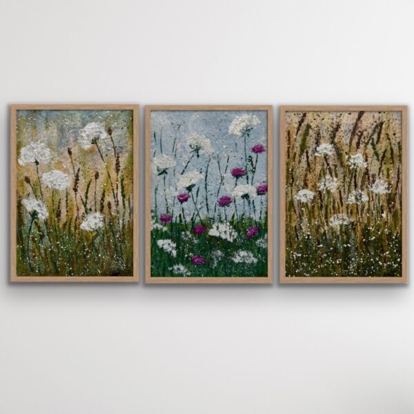Golden Meadow Memories - Set of Three